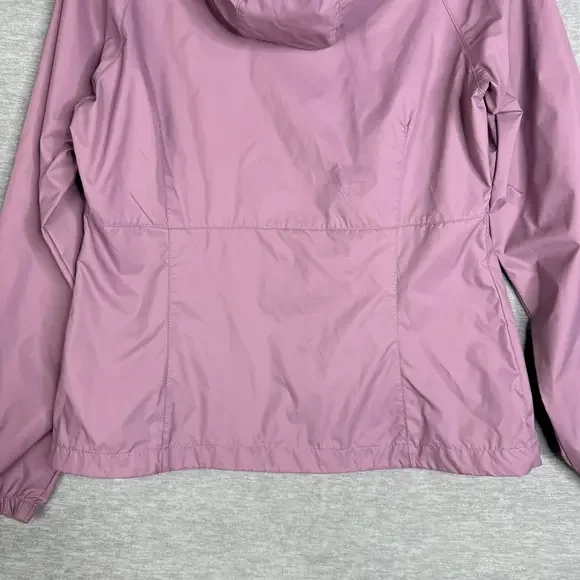Columbia Size Medium Rain Jacket – Dusty Mauve, Packable Hood & Lightweight - Picture 10 of 10